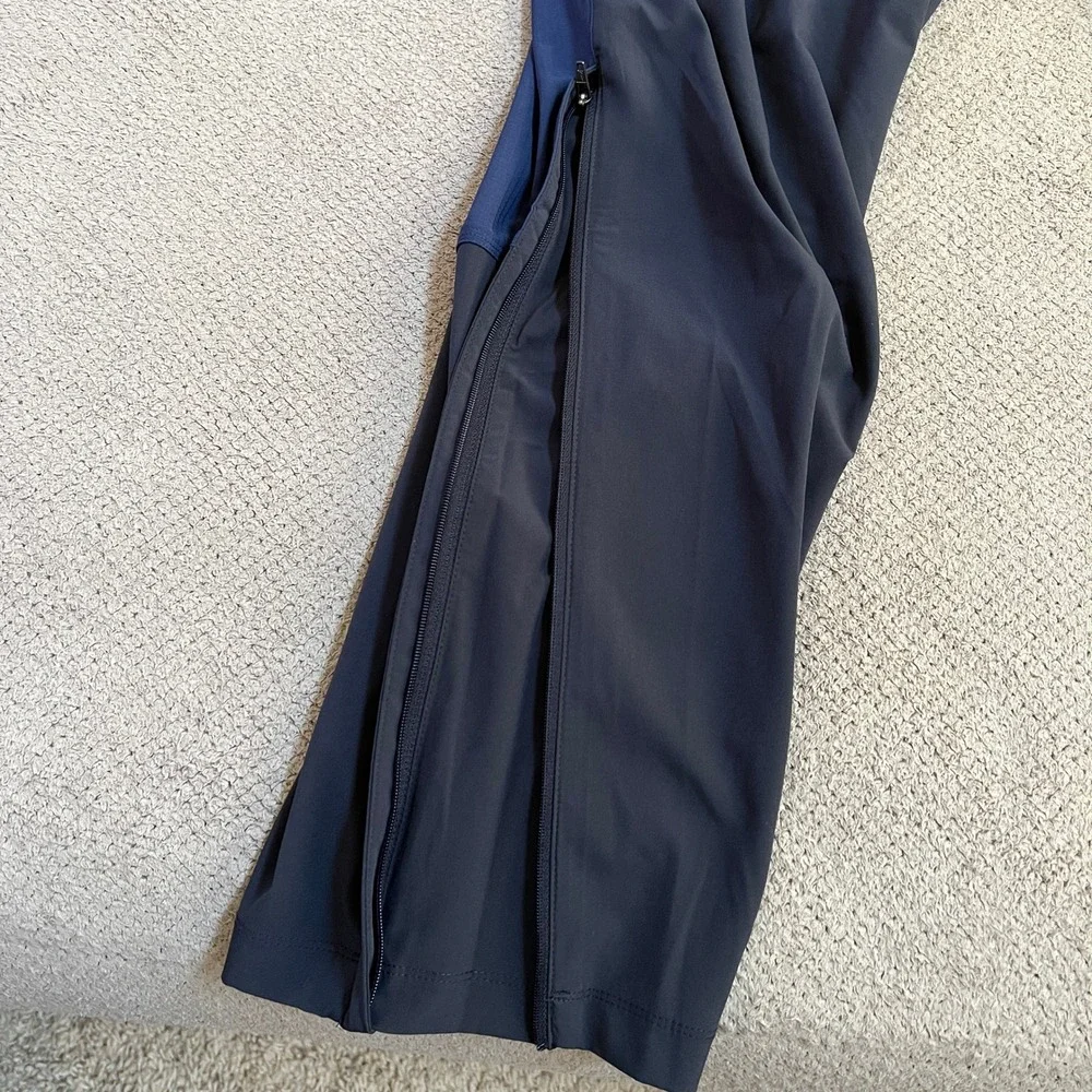 Jordan Michigan Wolverines Football Team Issued Track Pants Navy Blue XL